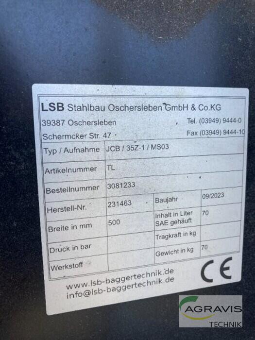 LSB Stahlbau TIEFLÖFFEL 500 MM 70 L – foto 3 – kavel bij AB Auction, Oschersleben